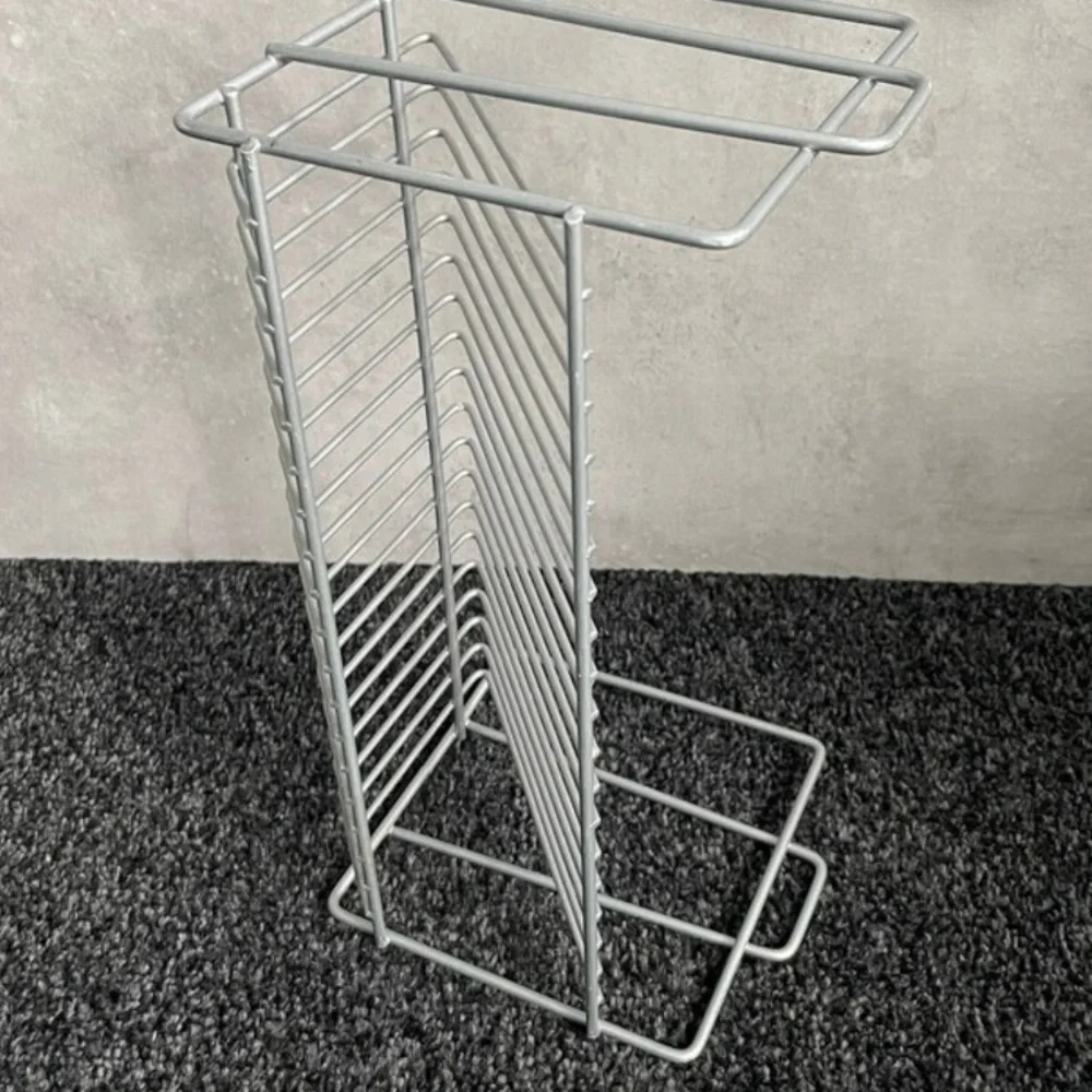 IKEA metal tower storage cd holder